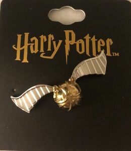 Harry Potter Golden Snitch Metal Pin New 海外 即決