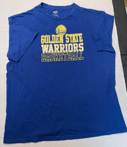 Men's NBA Golden State Warriors Basketball Graphic Sleepwear T-Shirt Size XL A12 海外 即決