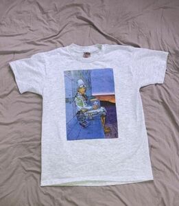 Vintage Moebius Starwatcher 2 T Shirt Single Stitch Child’s Large NOS 1990’s 海外 即決