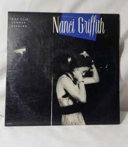 NANCI GRIFFITH - One Fair サム〜調和 /mer Evening - バイナル LP [1988] US MCA / RECORDs 海外 即決