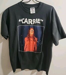 Vintage Carrie Stephen King Sissy Spacek Horror Brian De Palma T-Shirt Sz L 海外 即決