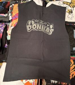 1999 The Donnas Get Skintight Vintage Tee Punk Rock Lookout Records Rock N Roll 海外 即決