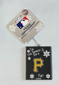 Pittsburgh Pirates Christmas Tree Holiday Ornament Tis the Season Fan Team Logo 海外 即決