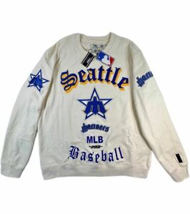 Pro Standard Seattle Mariners Retro Old English Pullover Sweatshirt Mens Size XL 海外 即決