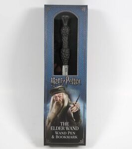 Harry Potter The Elder Wand Wand Pen & Bookmark Dumbledore Wizarding World New 海外 即決