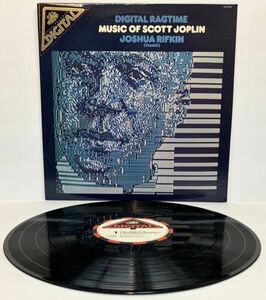 Joshua Rifkin Music of Scott Joplin Digital Ragtime バイナル LP 1980 Angel DS-37331 海外 即決