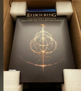 BRAND NEW Elden Ring Limited Collectors Edition PlayStation 4 + FREE PS5 Upgrade 海外 即決