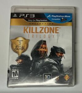 PS3 Killzone Trilogy (Sony PlayStation 3, 2012) Great Condition 海外 即決