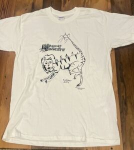 Napoleon Dynamite Vintage Promo Adult Medium L Shirt 2004 Liger White Tee Movie 海外 即決