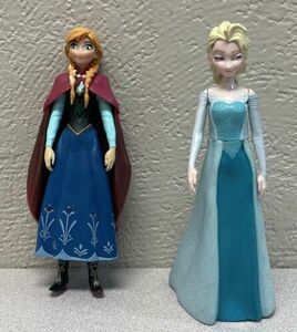 Rare Disney Frozen Elsa and Anna Fashion Dolls Lot of 2 LP EUC #955205 #955315 海外 即決