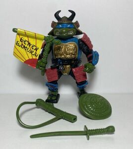 1990 Vintage TMNT Sewer Samurai Leo Teenage Mutant Ninja Turtles COMPLETE 288 G3 海外 即決