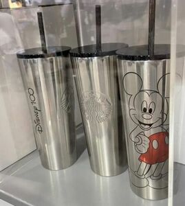 D23 Expo 2022 Exclusive Starbucks 100 Years of Magic Mickey Mouse Steel Tumbler 海外 即決