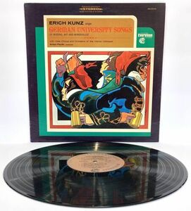 Erich Kunz Sings German University Songs バイナル 1968 Vanguard SRV-278 SD VG+ 海外 即決