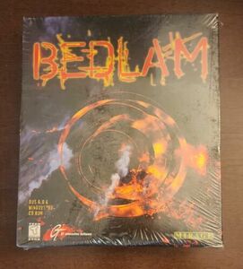 Bedlam PC Video Game Windows 95, Mac, DOS 6.0 CD-Rom 1996 - Brand New, Unopened 海外 即決