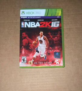 Xbox 360 NBA 2K16 Complete with Manual FAST SHIPPING 海外 即決