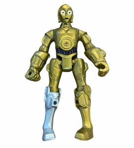 Hasbro Star Wars Galaxy of Adventures C-3PO Toy Action Figure Silver Leg Play 海外 即決