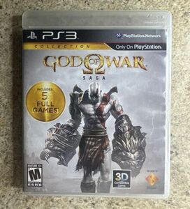 God of War Saga PS3 (PlayStation 3, 2012) CIB COMPLETE IN BOX GREAT SHAPE! 海外 即決