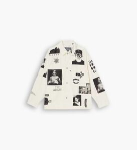 Universal Monsters x Levi’s Coat Jacket White NWT - LARGE 海外 即決