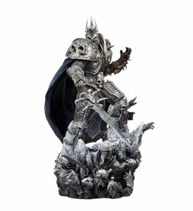 World of Warcraft Lich King Arthas Menethil Statue From Blizzard 海外 即決