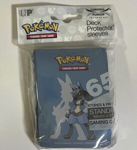 Pokemon TCG Lucario Ultra PRO Deck Protector Sleeves (65ct) Card Game 海外 即決