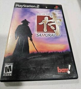 Way of the Samurai (Sony PlayStation 2, 2002) PS2 With Manual 海外 即決