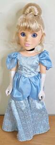 Disney Parks 20" Cinderella Doll Royal Court Royal Tea Missing Shoes Jakks 海外 即決