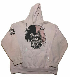 Sus Boy Hell Boy Light Pink Pullover Hoodie Size Large H3 海外 即決