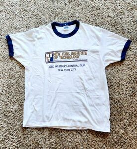 Vtg 80s 90s New York Institute Of Technology T Shirt XL tee Vintage NYIT Nwot 海外 即決