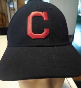 Cleveland Indians New Era 9forty Strap Back Hat Youth One Size 海外 即決