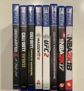 Ps4 Video Game Lot - PlayStation 2k Call Of Duty Madden 海外 即決