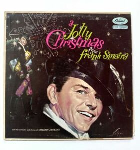 FRANK SINATRA "A JOLLY CHRISTMAS FROM FRANK SINATRA" W894 レア Vintage LP Record 海外 即決