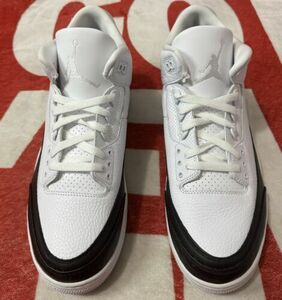 31cm(US13) - Jordan 3 Retro SP x Fragment Design Mid White 海外 即決