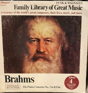 Brahms ピアノ Concerto No. 2 in B flat. LP 海外 即決