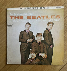 THE BEATLES, "INTRODUCING THE BEATLES” LP RECORD. 海外 即決