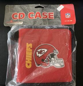 Kansas City Chiefs CD Case - Great for Taylor Swift CDs 海外 即決