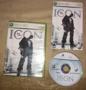 Def Jam: Icon Xbox 360, Xbox Live 2007 W/ Manual Complete CIB 海外 即決