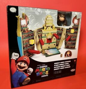 Donkey Kong Stadium Playset - Super Mario Bros. Movie NEW Free Shipping 海外 即決