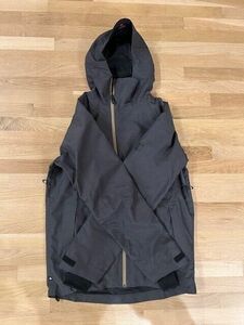 686 GLCR Hydra Thermograph Snowboard Jacket Black Gray Zig-Zag Dobby Men’s Sz M 海外 即決