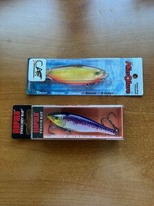 Rapala Twichin Rap TWR08 & MirroLure 27MR MirrOdine XL NEW 海外 即決