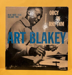 VG ++ Rare バイナル Record LP Art Blakey Orgy in Rhythm BLP 1555 Orig. Mono 1957 海外 即決