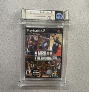NBA 09 The Inside PlayStation 2 PS2 New SEALED WATA 9.6 A LeBron James Kobe RARE 海外 即決