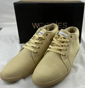 Woobies Men’s 13. Mid- Cut Sneakers. Tan/Desert. 新品 In Box.. 海外 即決