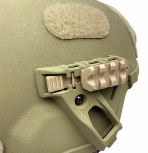 25pcs Coyote Slide-in US Army 3M Ceradyne IHPS F70 Helmet Rail Picatinny Adaptor 海外 即決