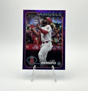 2024 Topps Series 1 Luis Rengifo Purple Holofoil #159 762/799 Los Angeles Angels 海外 即決