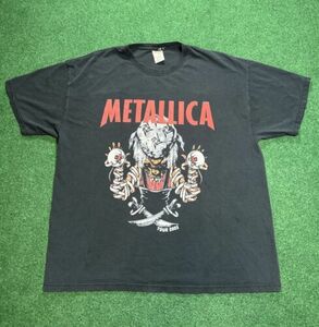 Vintage Mettalica Pushhead Men’s XL Tour RARE Grail T Shirt 海外 即決