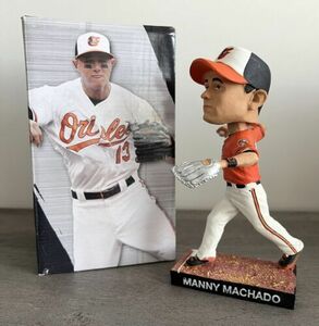 Manny Machado 2014 Baltimore Orioles Platinum Glove Bobblehead SGA 海外 即決