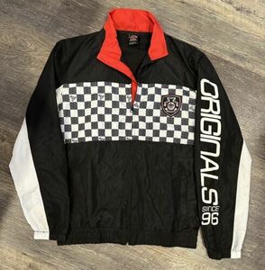 Enyce Sean Combs 90’s Long Sleeve Full Zip Up Windbreaker Jacket - Large 海外 即決