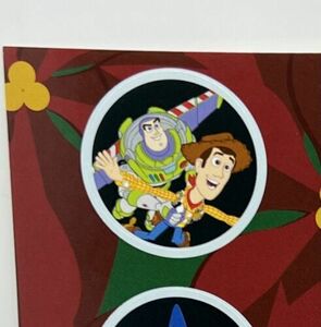 DISNEY WORLD Toy Story Woody Buzz Tiny Sticker 2020 海外 即決