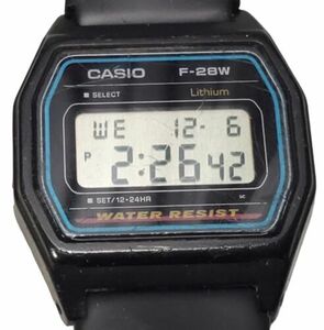 RARE VINTAGE Casio F-28W 1156 Digital Wrist Watch Works Great NEW BATTERY 海外 即決
