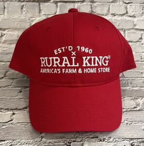 Rural King Est'd 1960 America's Farm & Home Store Snapback Baseball Hat Cap 海外 即決